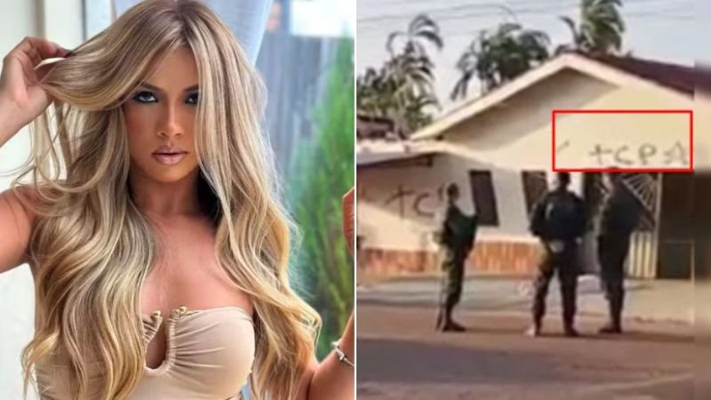 Influenciadora é morta após criminosos invadirem casa e facção deixa assinatura