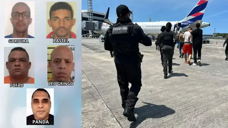 Líderes do CV e BDM são transferidos para presídios federais; veja quem são