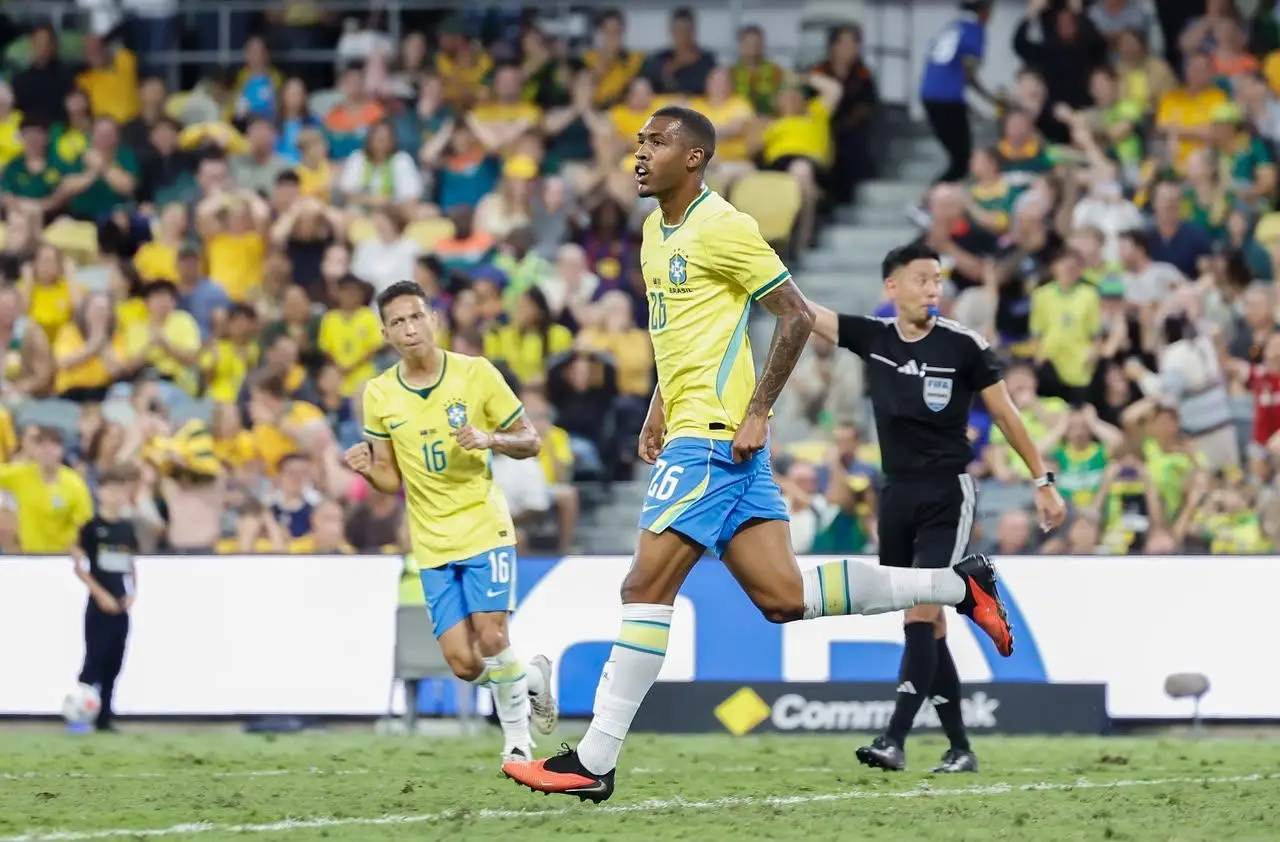 Imagem do post Brasil leva susto, mas Rayan salva Seleção no fim em empate com a Austrália