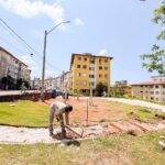 Praça em Itinga ganha novos equipamentos de lazer; veja o que será instalado