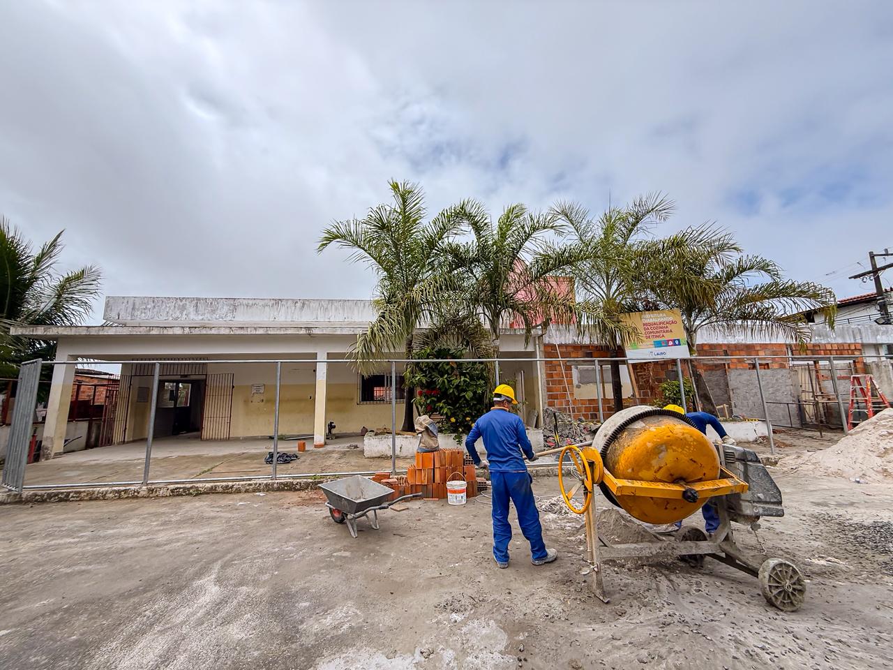 Obra em Itinga chega a 60% e cozinha comunitária se aproxima da reabertura
