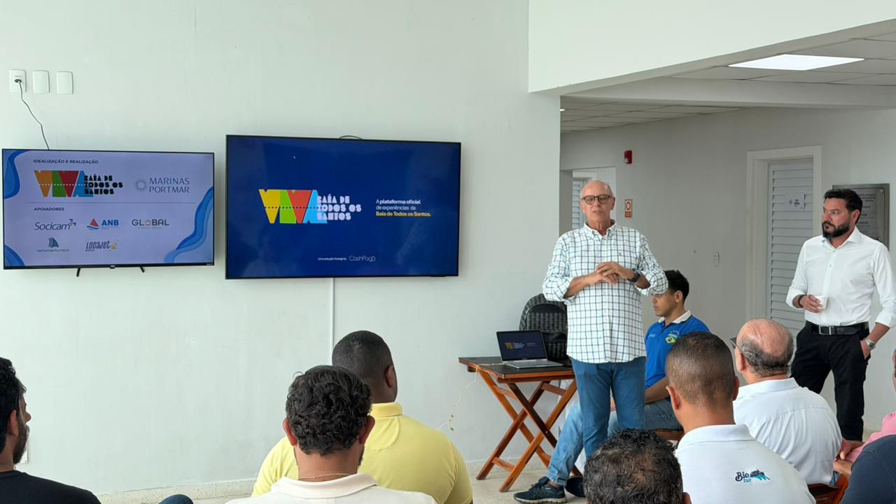 Viva Baía é lançada na Marina da Penha para impulsionar o turismo náutico no estado