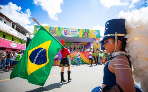 Imagem do post Cores, alegria e tradição tomam conta da Gleba E no desfile de 7 de Setembro