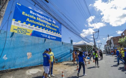 Imagem do post Prefeitura autoriza reconstrução de escola em Cajazeiras com investimento de R$ 11,9 milhões