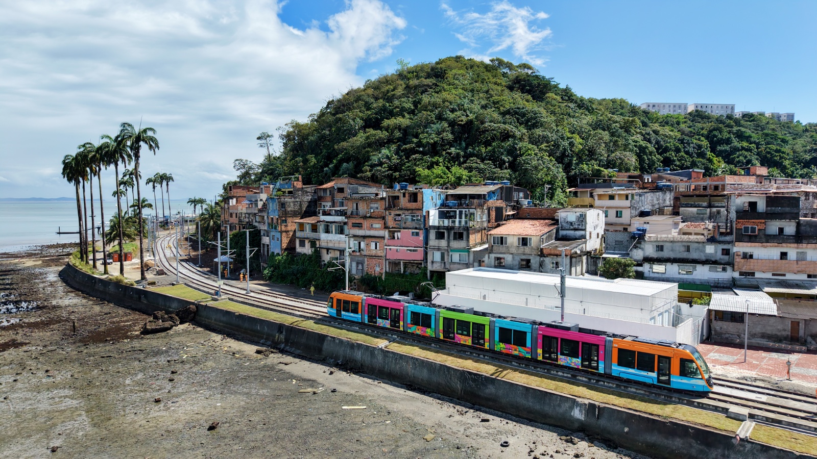 VLT inicia viagem teste entre Marisqueiras e Itacaranha