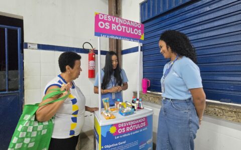 Imagem do post Desvendando Rótulos leva educação alimentar a estudantes da EJA