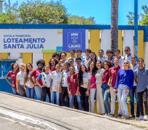 Imagem do post Alunos de Lauro de Freitas conquistam ouro em festival nacional de matemática com experimento inusitado