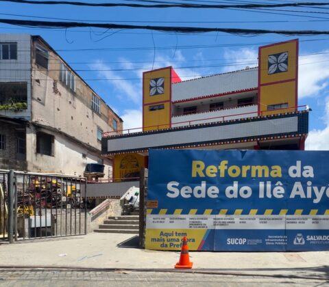 Imagem do post Obras na sede do Ilê Aiyê chegam a 80% e espaço ganha nova estrutura em Salvador