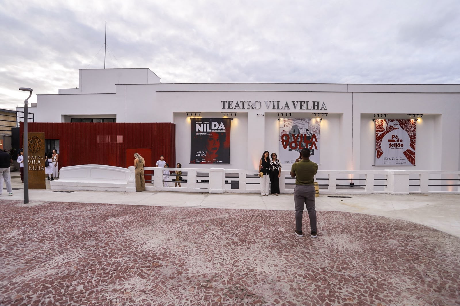 Passeio Público é recuperado e ganha nova conexão com o Teatro Vila Velha
