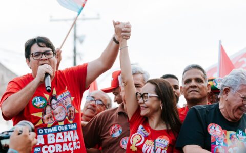 Imagem do post “Tô preparado pra ser o deputado de Camaçari”, diz Tagner após caminhada dos Phocs