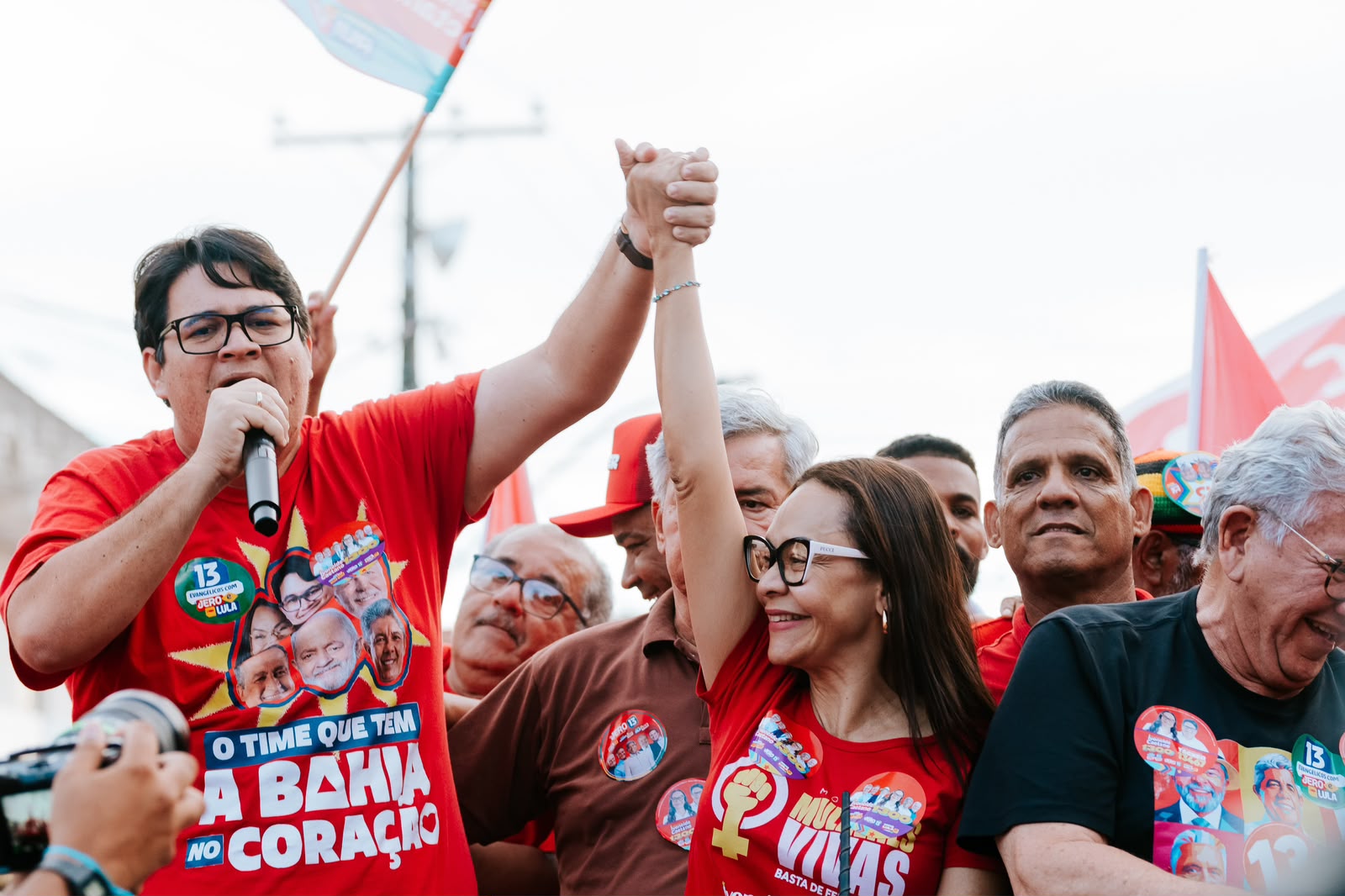 “Tô preparado pra ser o deputado de Camaçari”, diz Tagner após caminhada dos Phocs