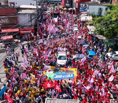 Imagem do post Jerônimo leva campanha ao Subúrbio e VLT vira destaque em caminhada em Paripe