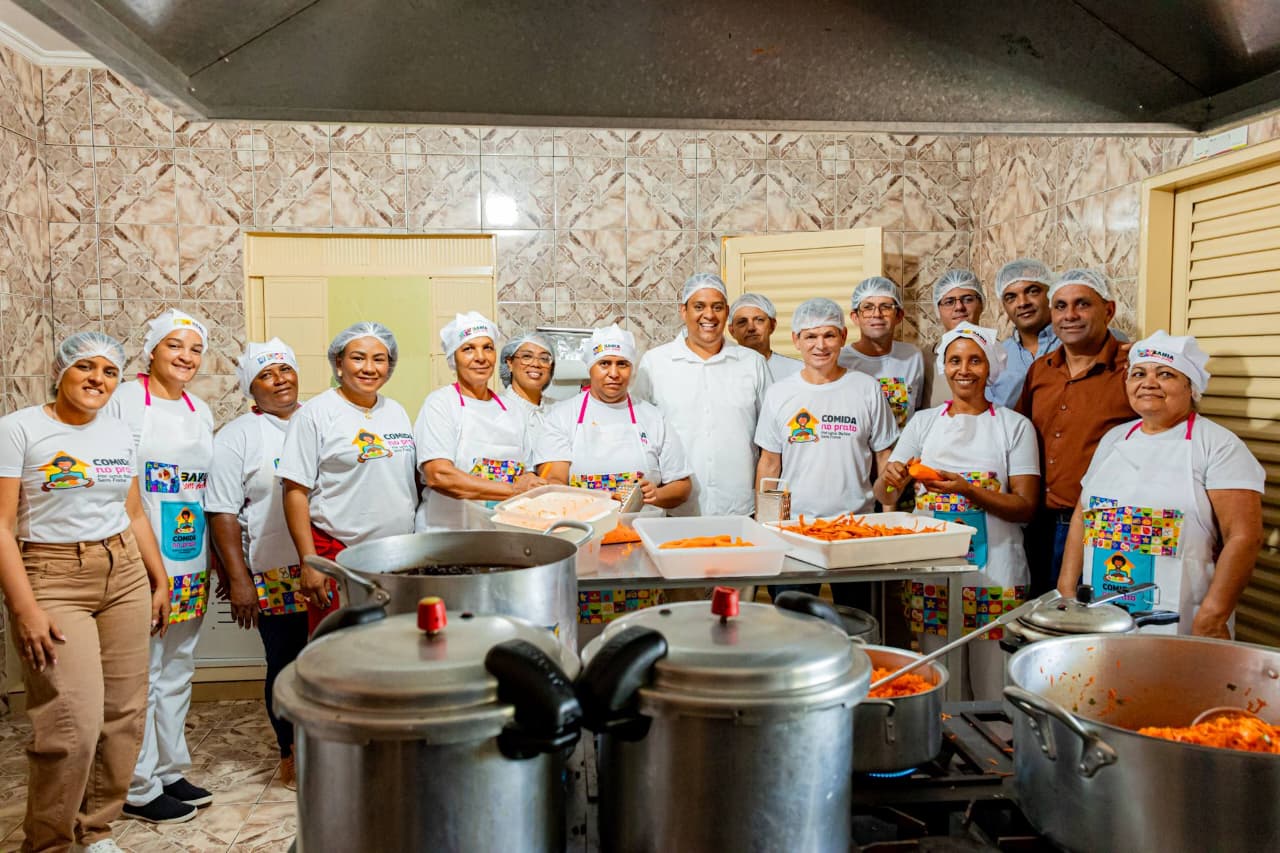 Bahia Sem Fome amplia cozinhas comunitárias em quatro municípios