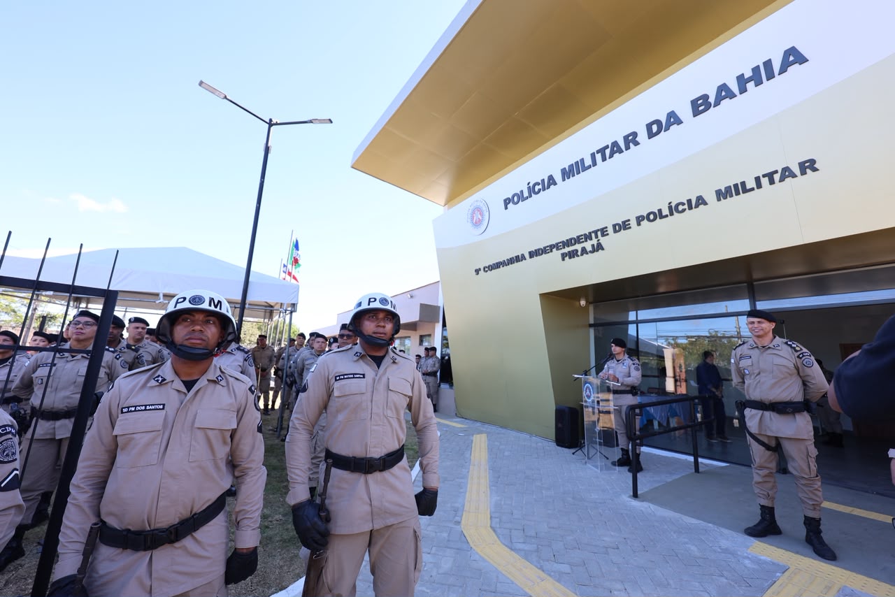 Nova Companhia Independente da PM de Pirajá é inaugurada pela SSP