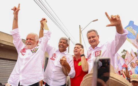Imagem do post “Quem vota Lula, vota Jero”, diz Rui Costa em agenda na Bacia do Jacuípe