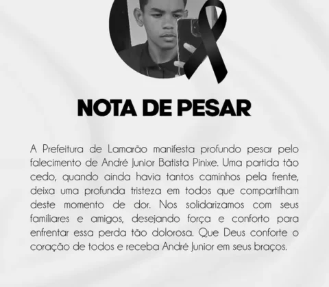 Imagem do post Adolescente de 14 anos entra em barragem com amigo e morre afogado no interior da Bahia