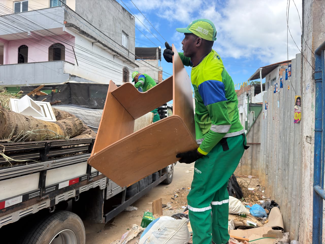 Bairro da Paz recebe mutirão de limpeza nesta quarta-feira
