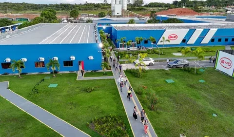 Imagem do post BYD chega a 8 mil funcionários e abre 1.500 vagas na Bahia