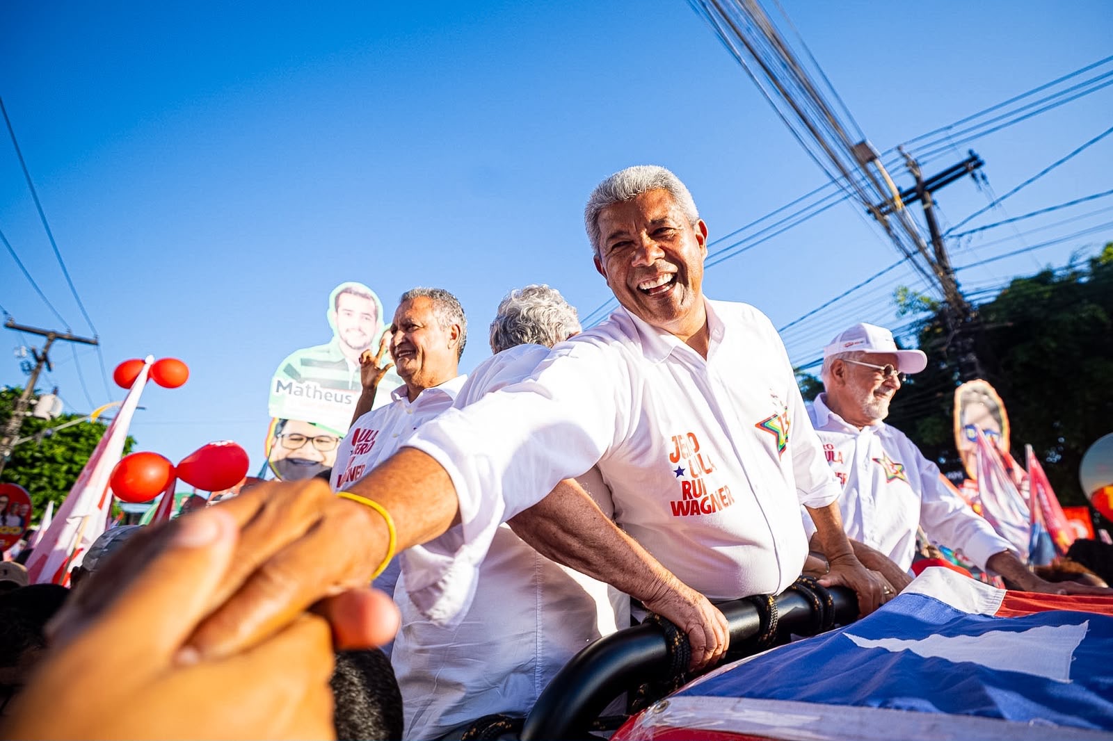 Tagner acompanha caminhada com 20 mil pessoas e destaca força do Time de Lula em Camaçari