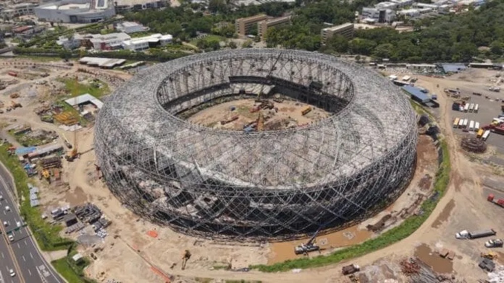 Megaestádio de R$ 2,5 bilhões avança e entra na reta final em El Salvador