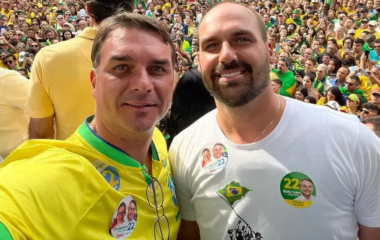 Eduardo Bolsonaro diz que Mendonça pode ser preso caso Flávio não seja eleito