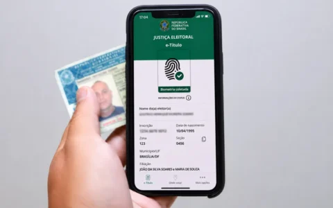 Imagem do post Eleitores têm até sábado para acessar o e-Título; veja como usar o aplicativo