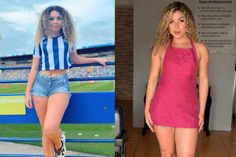 Dona de barbearia nudista quer patrocinar time de futebol em Florianópolis