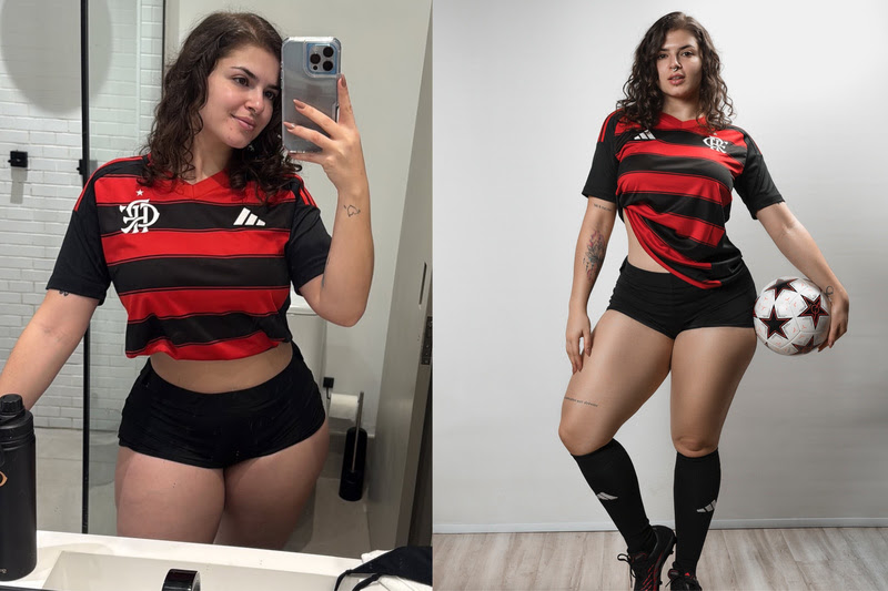 Vascaíno devolve camisa de Paquetá a Miss Bumbum e recusa R$ 2 mil