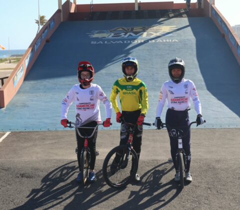 Imagem do post Talentos baianos brilham no Peru e conquistam quatro títulos no BMX Racing