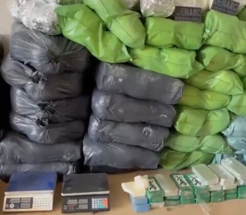 Imagem do post Com apreensões das últimas 48h, Polícia chega à marca de 16 toneladas de drogas retiradas das ruas em 2026