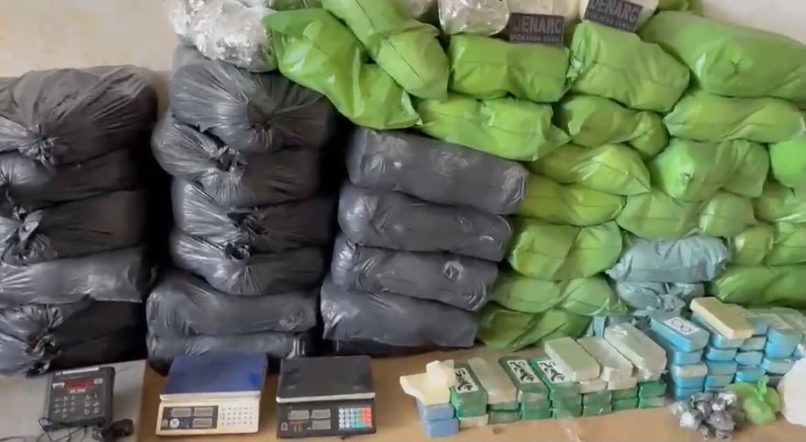 Com apreensões das últimas 48h, Polícia chega à marca de 16 toneladas de drogas retiradas das ruas em 2026
