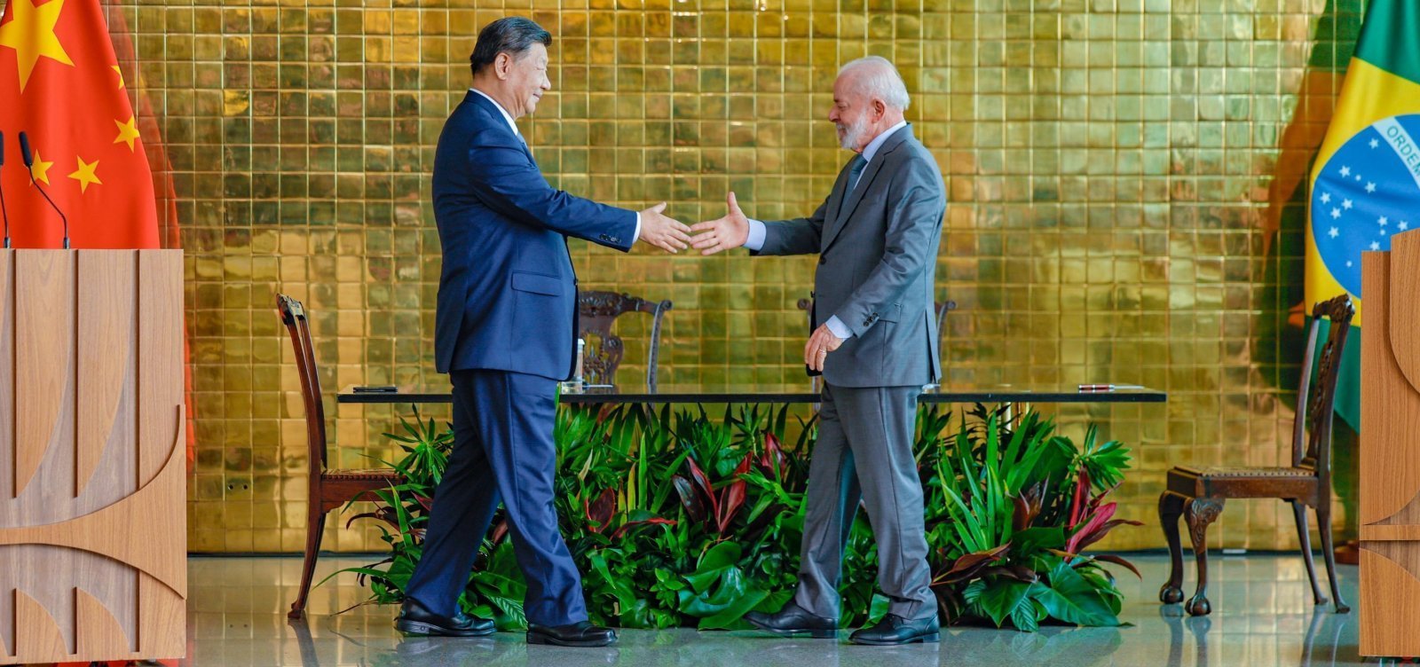 Presidente da China parabeniza Lula pela vitória e projeta ampliação da parceria entre países