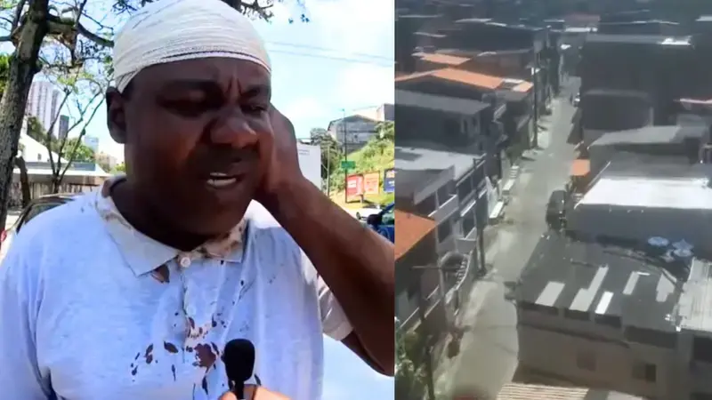 ‘X9’? Vendedor é espancado e expulso do Nordeste de Amaralina por traficantes do CV