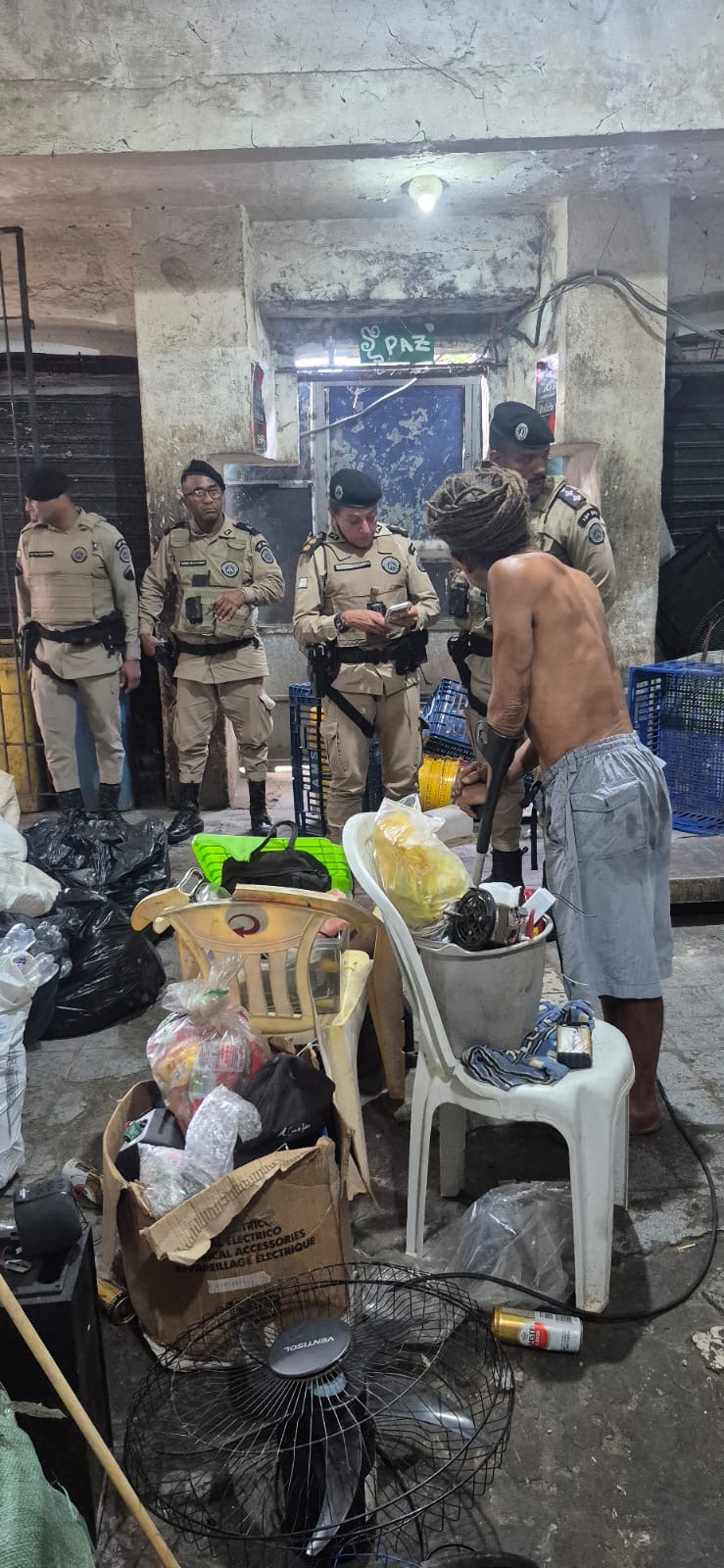 PM resgata idoso em situação suspeita de cárcere privado