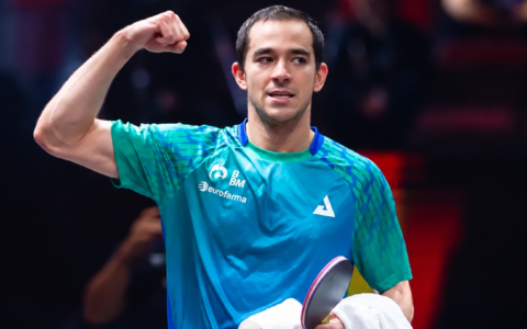 Imagem do post Hugo Calderano derruba número 2 do mundo e fica a uma vitória da final na China
