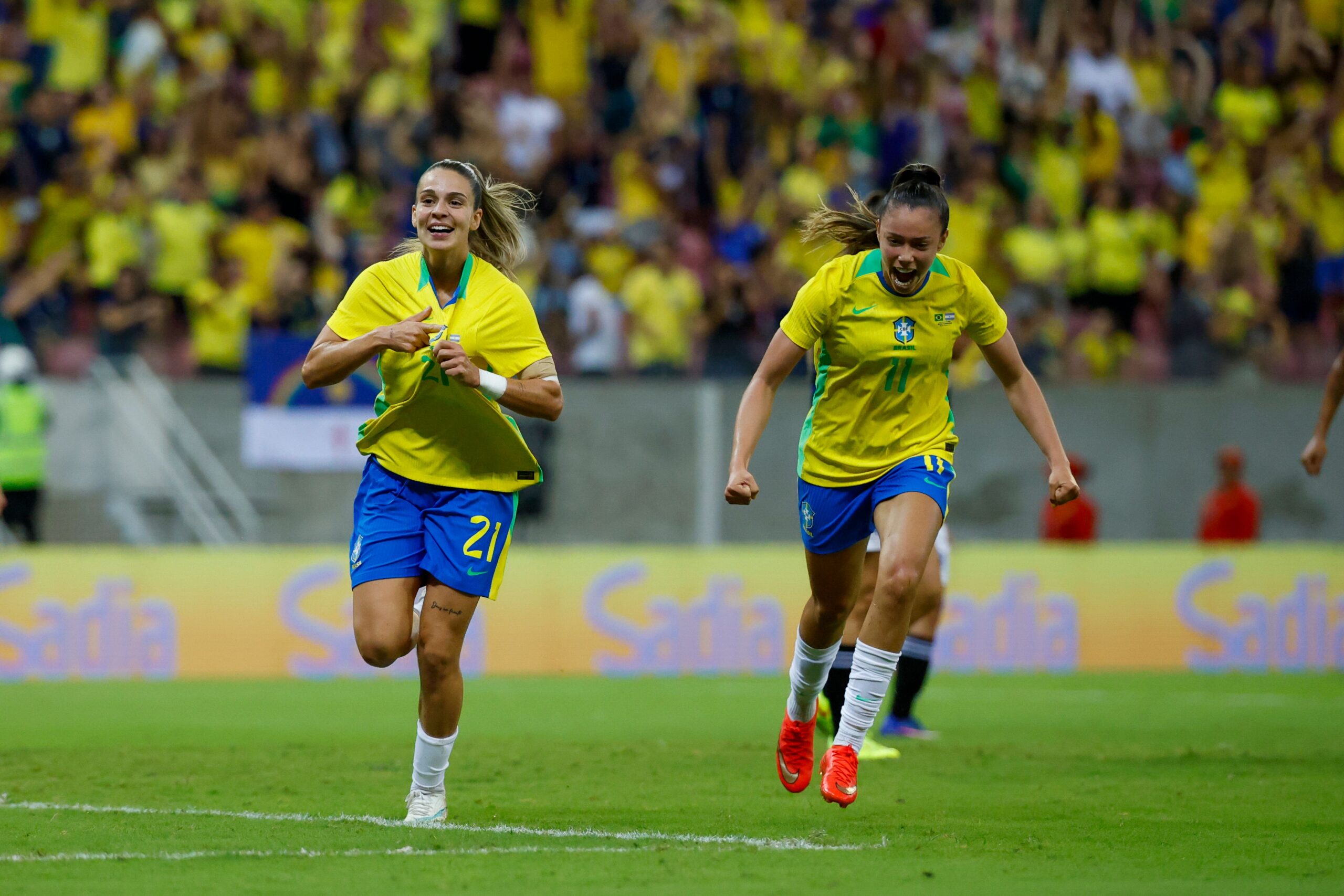 Imagem do post Seleção Feminina deixa escapar vitória após abrir 2 a 0 sobre a Argentina