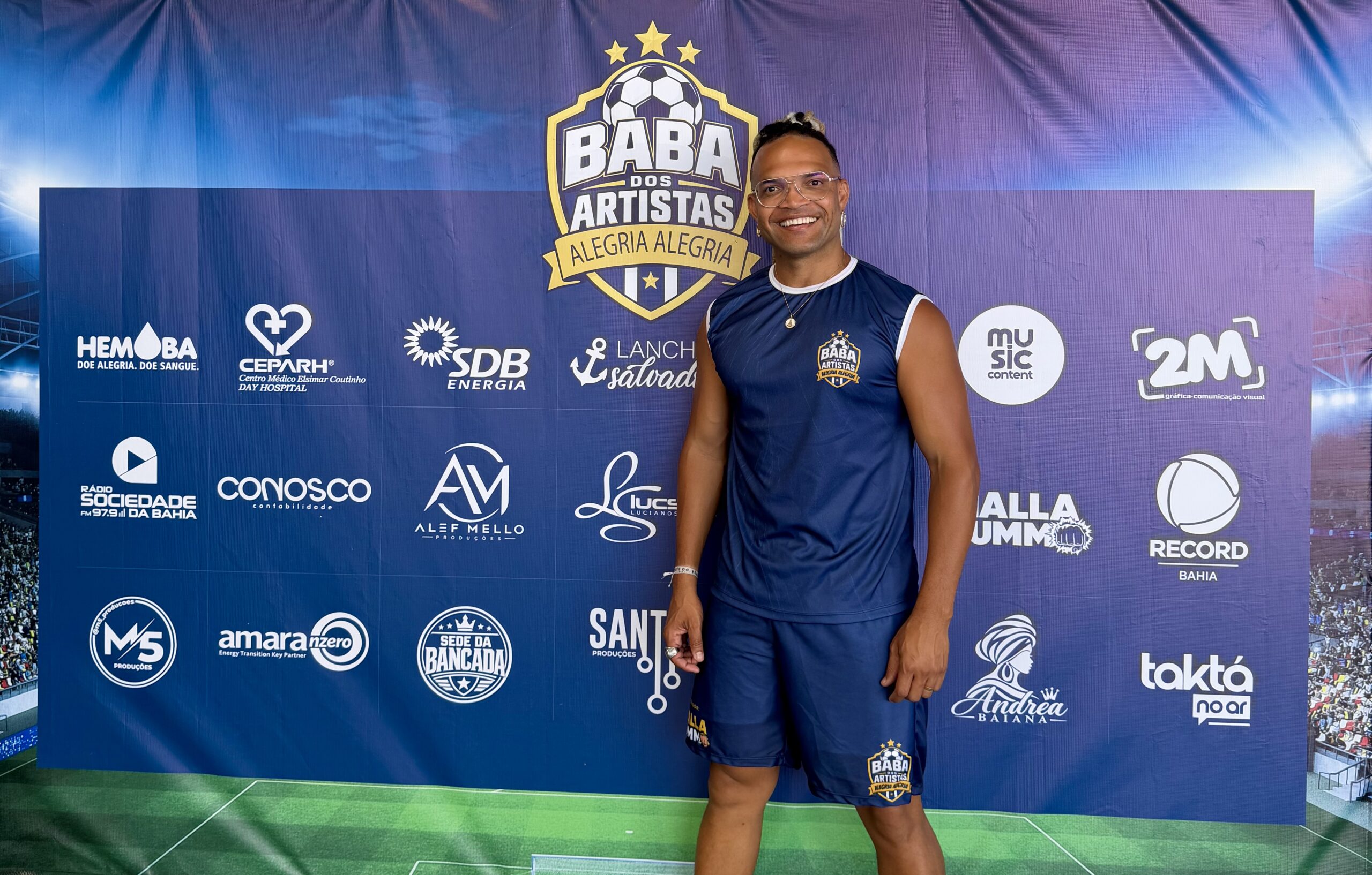 Buja Ferreira reúne artistas em evento solidário com saúde e música em Salvador