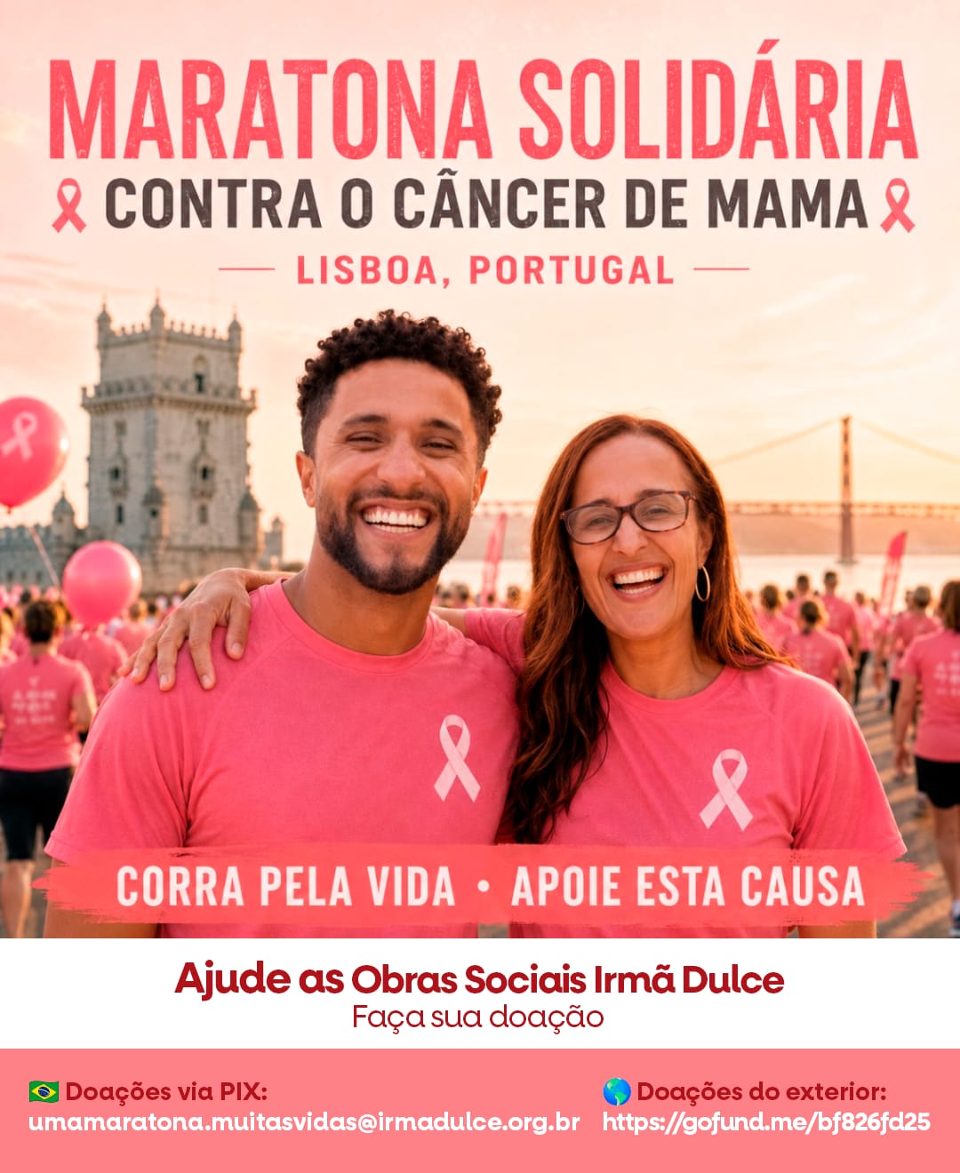 Promessa pela cura do câncer vira campanha para as Obras Sociais Irmã Dulce
