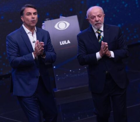 Imagem do post Lula x Flávio: veja o que foi falso, enganoso e verdadeiro durante debate entre candidatos