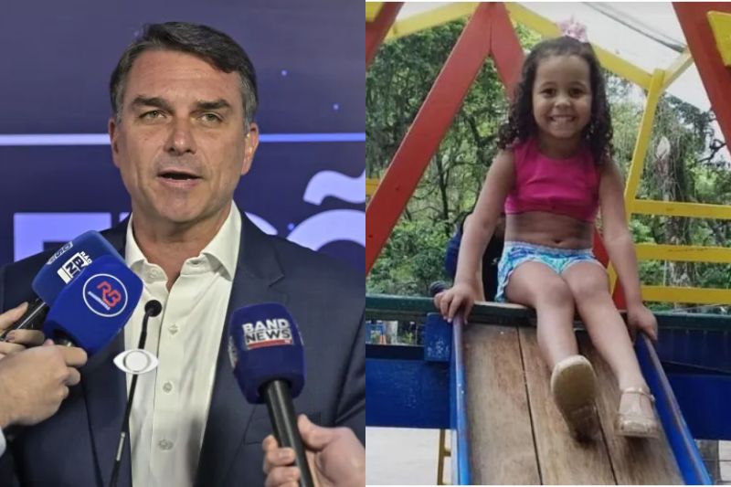 Lula chama Flávio de “cúmplice” no caso da morte de menina de 5 anos