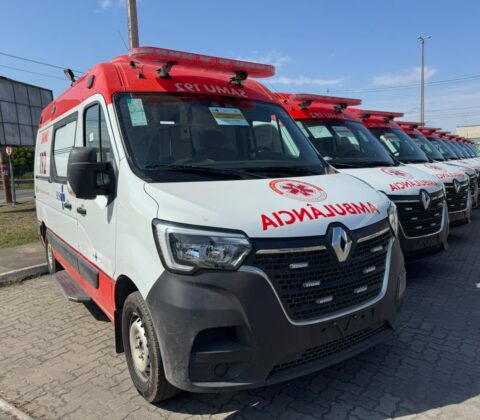 Imagem do post Bahia recebe 11 novas ambulâncias do SAMU e amplia atendimento de urgência