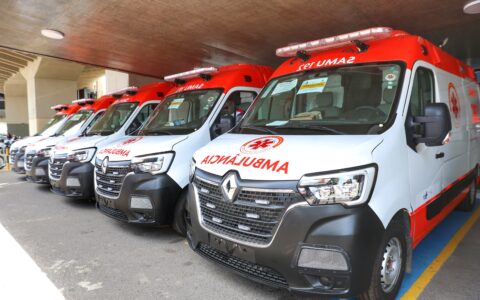 Imagem do post Bahia amplia frota de ambulâncias com novos veículos para o SAMU