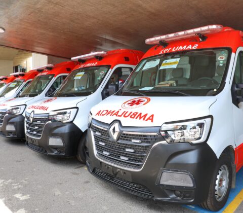 Imagem do post Bahia amplia frota de ambulâncias com novos veículos para o SAMU