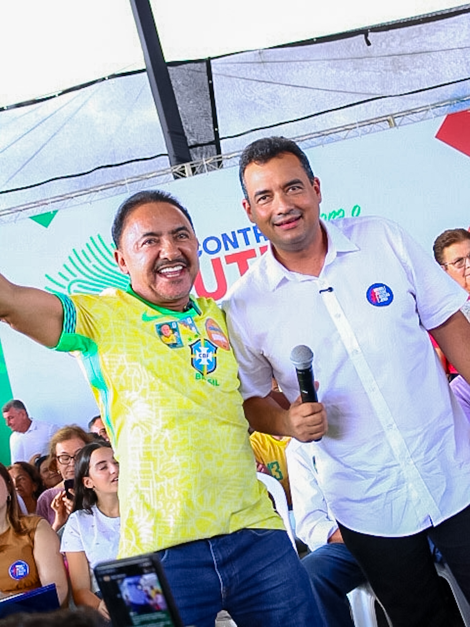 Roberto Carlos destaca obras e investimentos em Juazeiro durante campanha