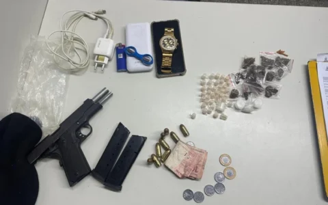 Imagem do post São Caetano: Homem tenta fugir da PM, mas é preso com pistola e drogas
