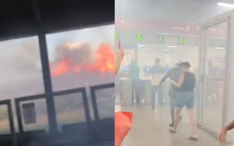 Imagem do post Incêndio em vegetação causa fumaça e assusta passageiros no metrô de Salvador