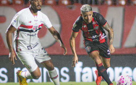 Imagem do post Vitória perde para o São Paulo, mantém tabu no Morumbis e vê Z4 se aproximar