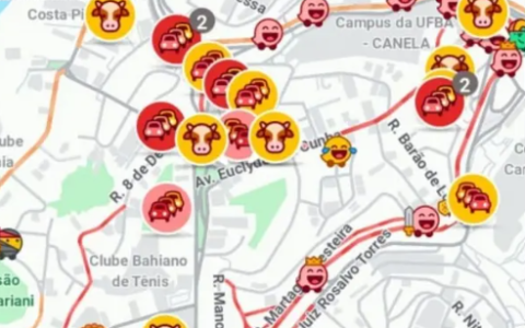 Imagem do post Waze registra alertas de ‘animal na pista’ durante ato de Flávio Bolsonaro em Salvador