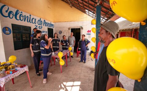 Imagem do post Ação leva atendimentos de saúde e apoio emocional a pescadores em Buraquinho