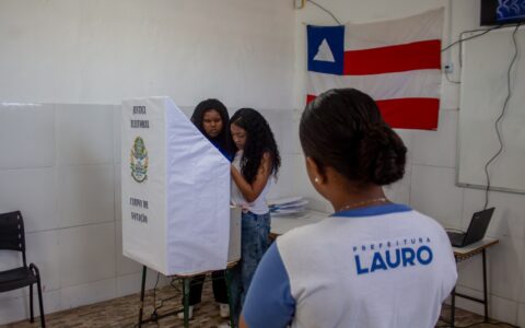 Imagem do post Alunos vão às urnas em eleição simulada e vivem experiência de cidadania